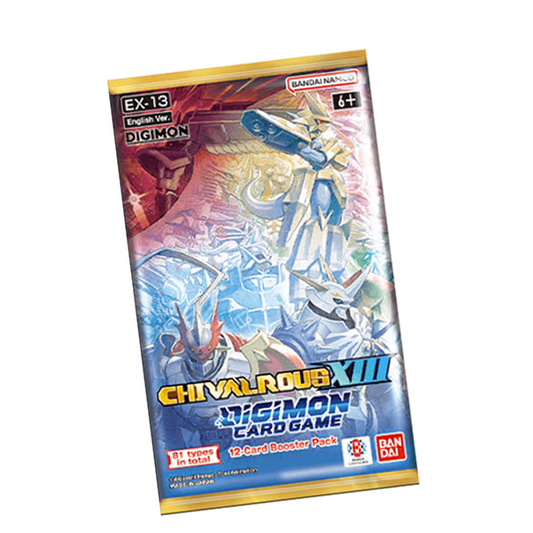 Digimon Card Game - Chivalrous XIII Extra Booster [EX-13] - Single Booster