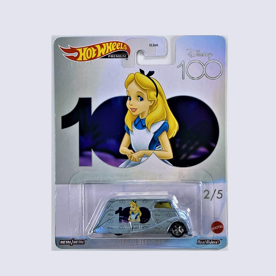 Hot Wheels Premium - Disney 100th Anniversary - Set of 5