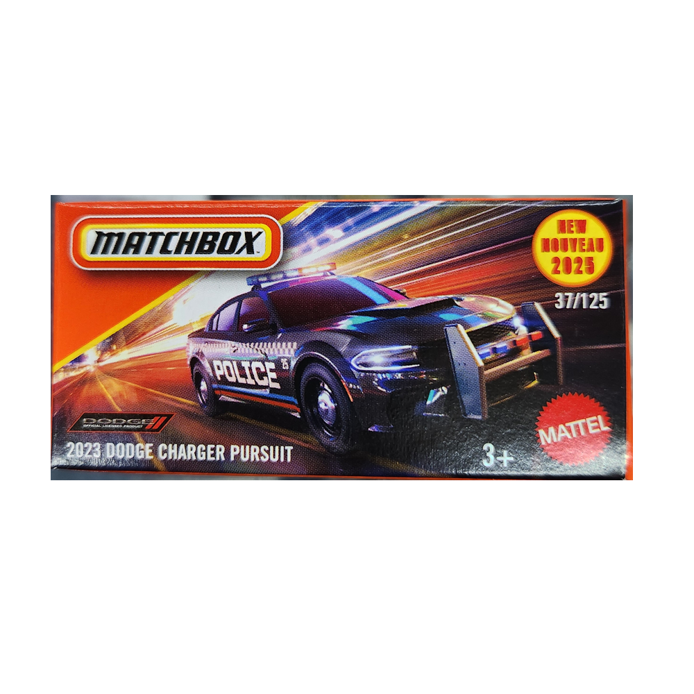 Matchbox - 2025 Power Grabs - 2023 Dodge Charger Pursuit