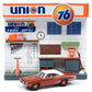 Johnny Lightning - Union 76 Gas Station Diorama with Dodge Coronet