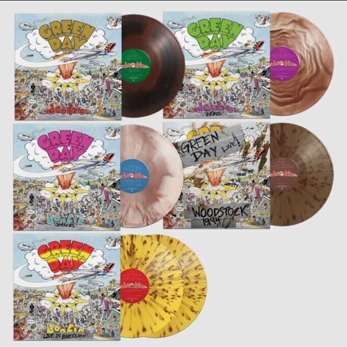 NEW - Green Day, Dookie: 30th Anniversary (Coloured) 6LP
