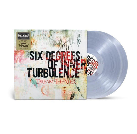 NEW - Dream Theater, Six Degrees of Inner Turbulence (Clear) 2LP
