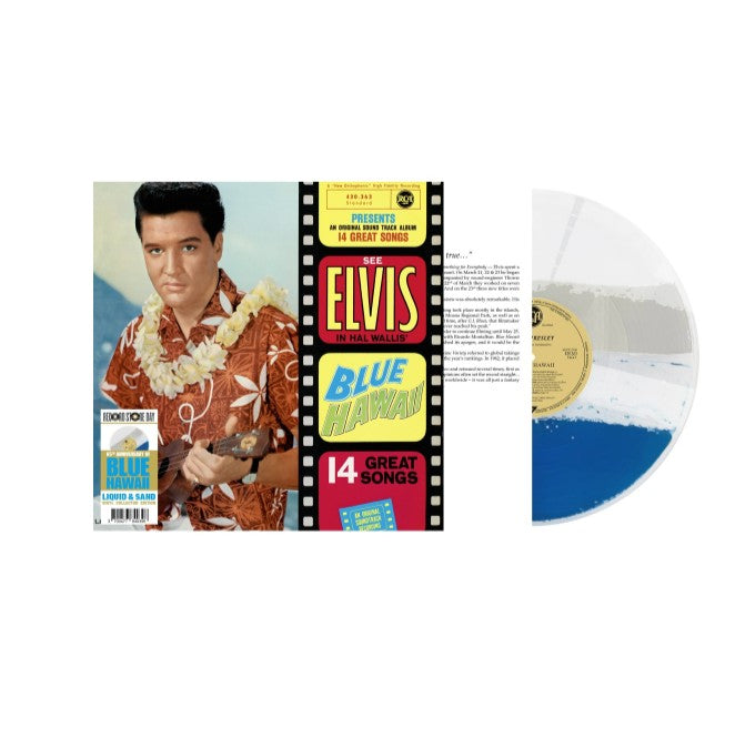 NEW - Elvis Presley, Blue Hawaii (Liquid Filled) LP - RSD2026