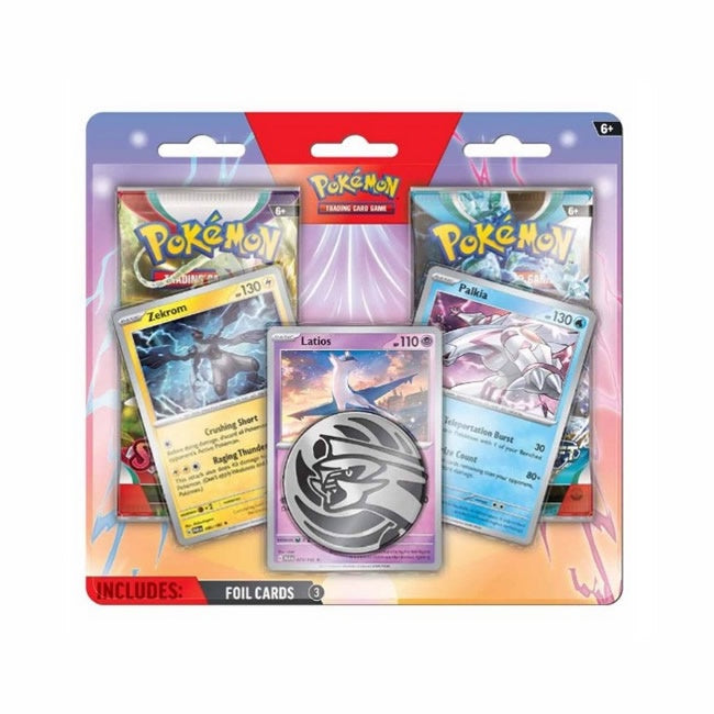 Pokemon TCG - Enhanced 2 Pack Blister (Latios, Zekrom, Palkia)