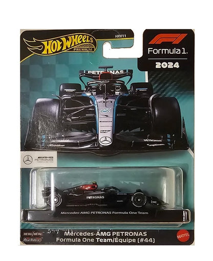 Hot Wheels Premium - 2024 Formula 1 Mercedes-AMG F1 Team - #44 Lewis Hamilton