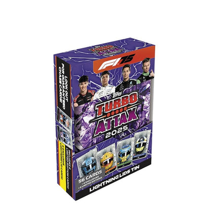 2025 F1 Turbo Attax - Mega Tin (Lightning Lids Tin)