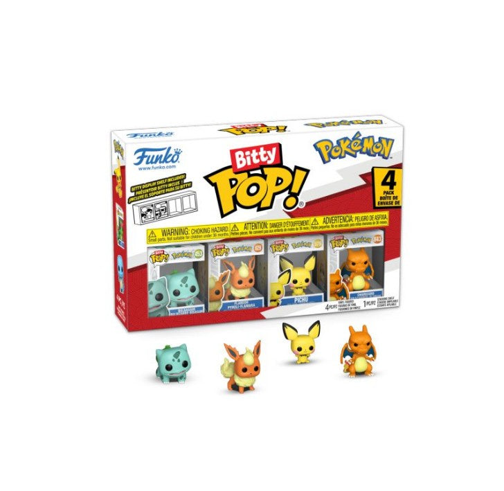 Pokemon - Bulbasaur Bitty Pop! (4 Pack)