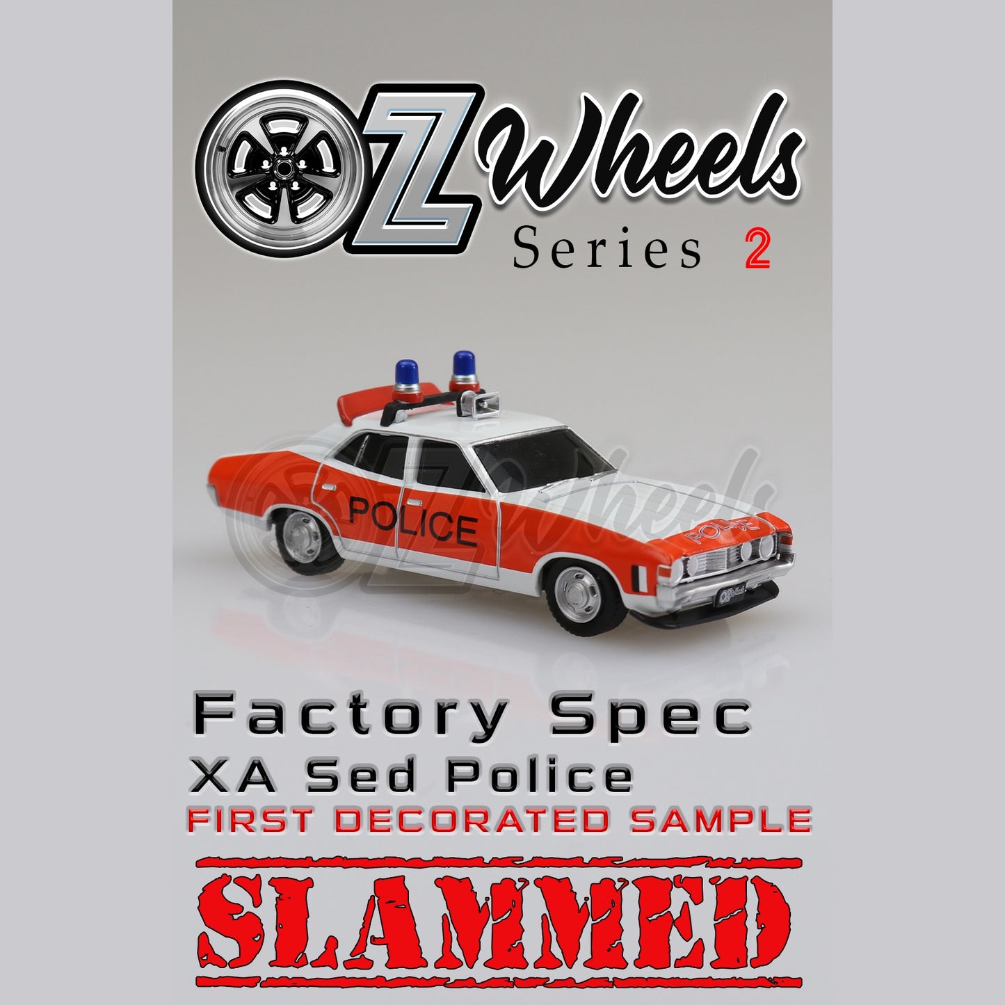 Oz Wheels - Series 2 - Factory Spec - Ford XA Sedan Police (Slammed)