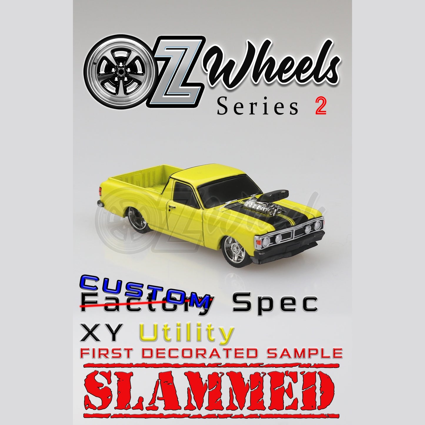 Oz Wheels - Series 2 - Factory Spec - Ford XY Utility (Custom Slammed)