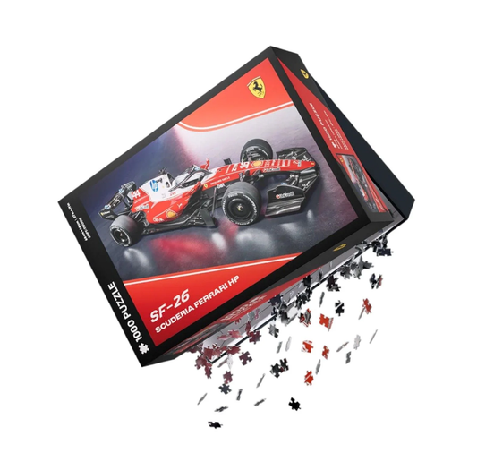 F1 Puzzle - Ferrari Scuderia HP SF-26 F1 Team - 1000pc Jigsaw Puzzle