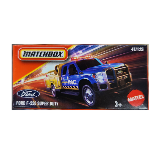 Matchbox - 2025 Power Grabs - Ford F-550 Super Duty