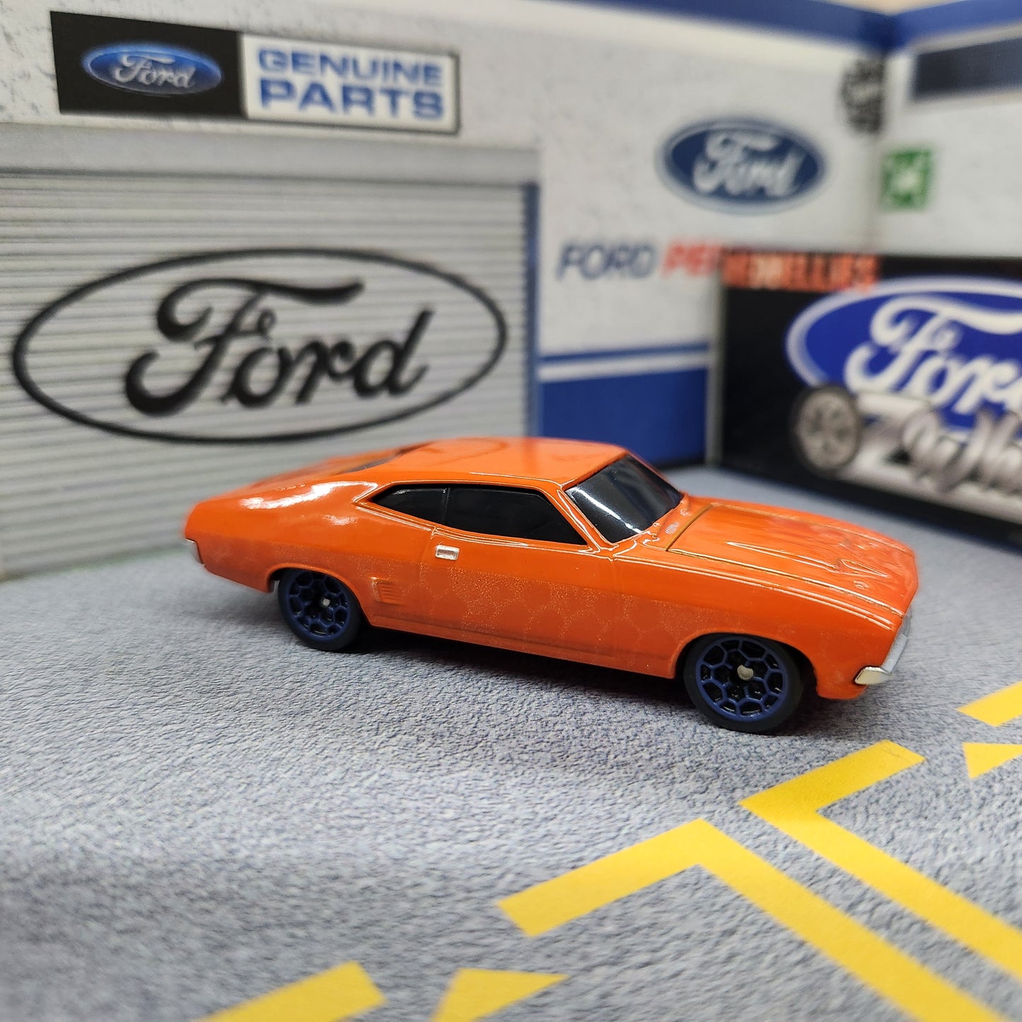 Oz Wheels - RedBellies (R1) - Ford XB Falcon Coupe (Orange) - 1:64 Scale