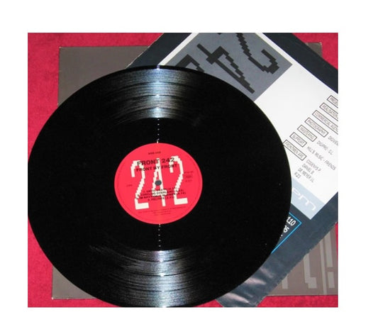 NEW - Front 242, Front by Front (Black) LP