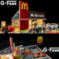 McDonald's Fast Food Diorama Set (Ver.2) - 1:64 Scale