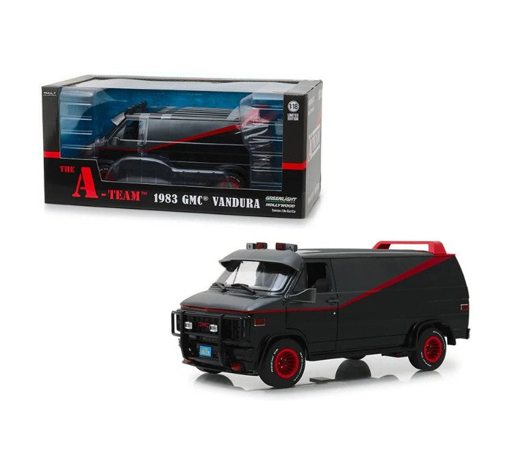 Greenlight - 1983 GMC Vandura Van 'The A-Team: 1983-1987 TV Series' - 1:18 Scale