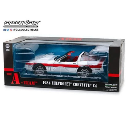 Greenlight - 1984 Chevrolet Corvette C4 'The A-Team: 1983-1987 TV Series - 1:18 Scale