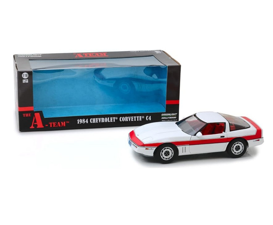 Greenlight - 1984 Chevrolet Corvette C4 'The A-Team: 1983-1987 TV Series - 1:18 Scale