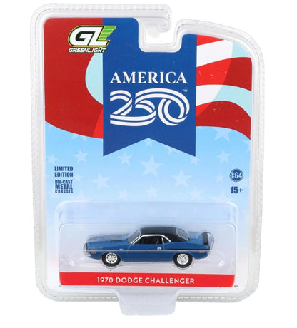 Greenlight - America 250 - 1970 Dodge Challenger - 1:64 Scale