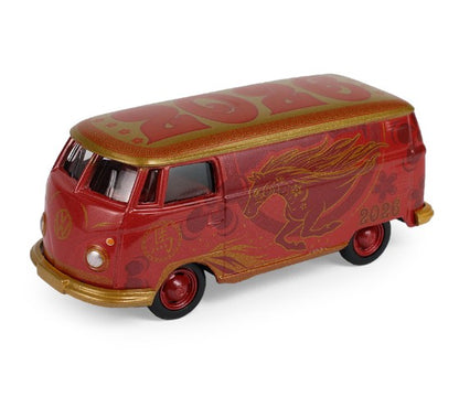 Greenlight - 2026 Chinese Year of the Horse - VW Type 2 (T1) Panel Van - 1:64 Scale