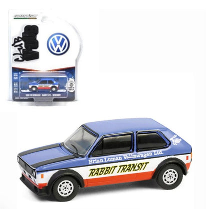 Greenlight - 1980 VW Rabbit GTI Widebody 'Rabbit Transit' - 1:64 Scale