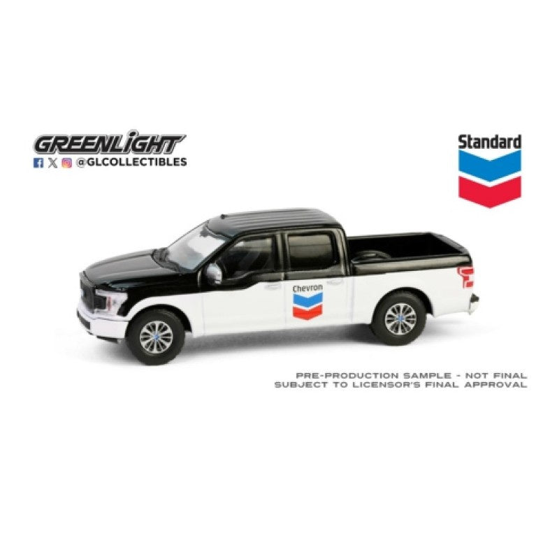 Greenlight - Chevron Special Edition Series 1 - 2019 Ford F-150 XL with STX Package - 1:64 Scale
