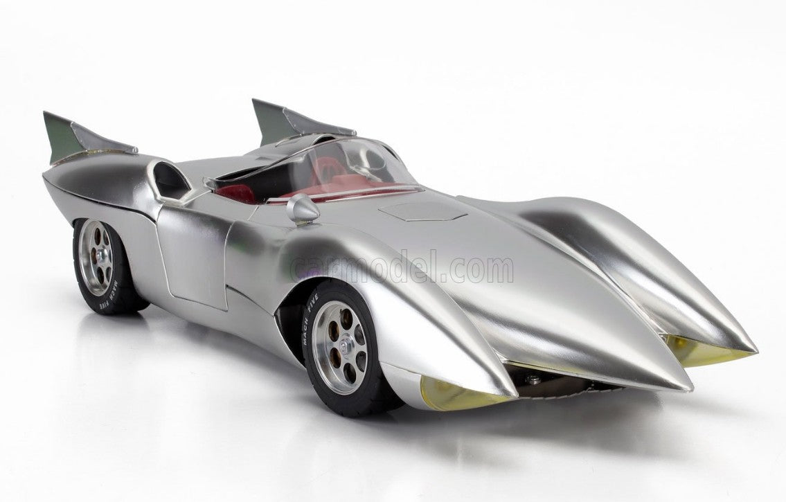 Schwyn Hass - Speed Racer Mach 5 (Silver Metallic) - 1:18 Scale
