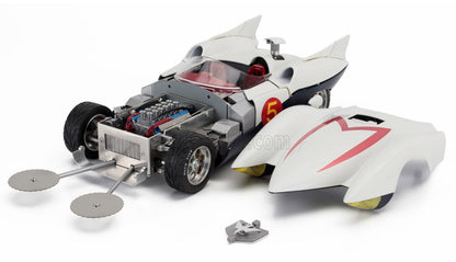 Schwyn Hass - Speed Racer Mach 5 (White) - 1:18 Scale