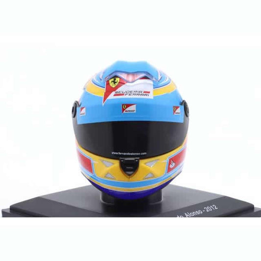 Atlas - 2012 Scuderia Ferrari F1 Helmet - #5 Fernando Alonso - 1:5 Scale