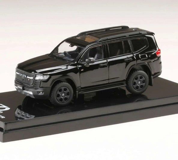 Hobby Japan - Toyota Land Cruiser (JA300W) Black - 1:64 Scale