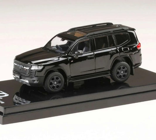 Hobby Japan - Toyota Land Cruiser (JA300W) Black - 1:64 Scale