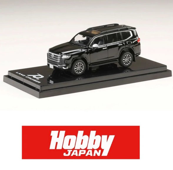 Hobby Japan - Toyota Land Cruiser (JA300W) Black - 1:64 Scale