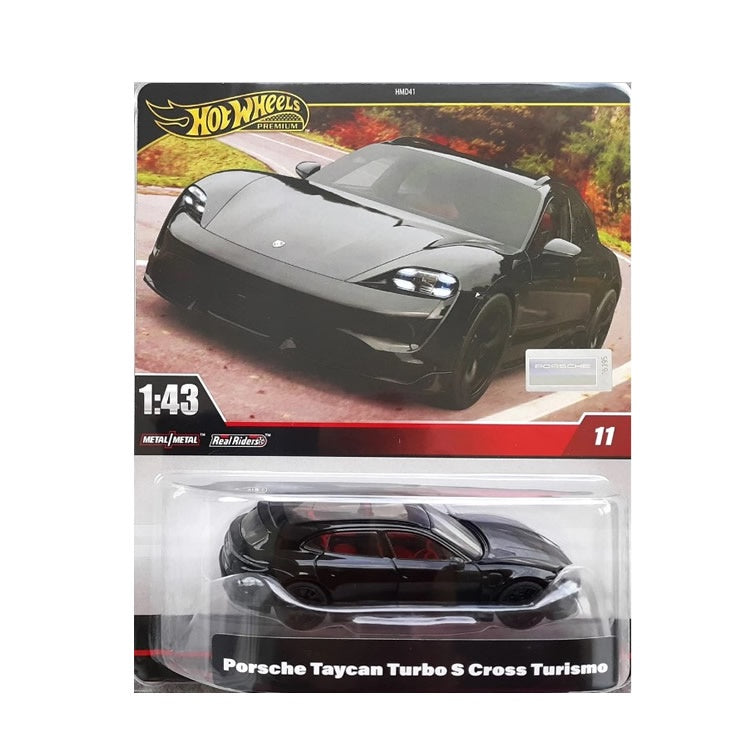 Hot Wheels Premium - Porsche Taycan S (Black) - 1:43 Scale