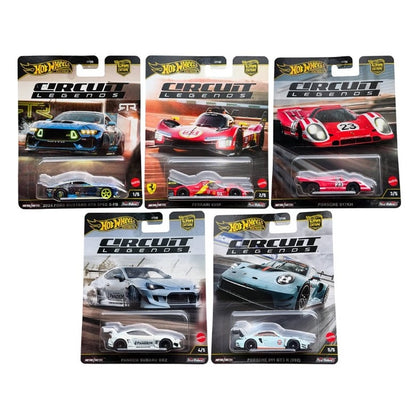 Hot Wheels Premium - Circuit Legends (2025 ) - Set of 5