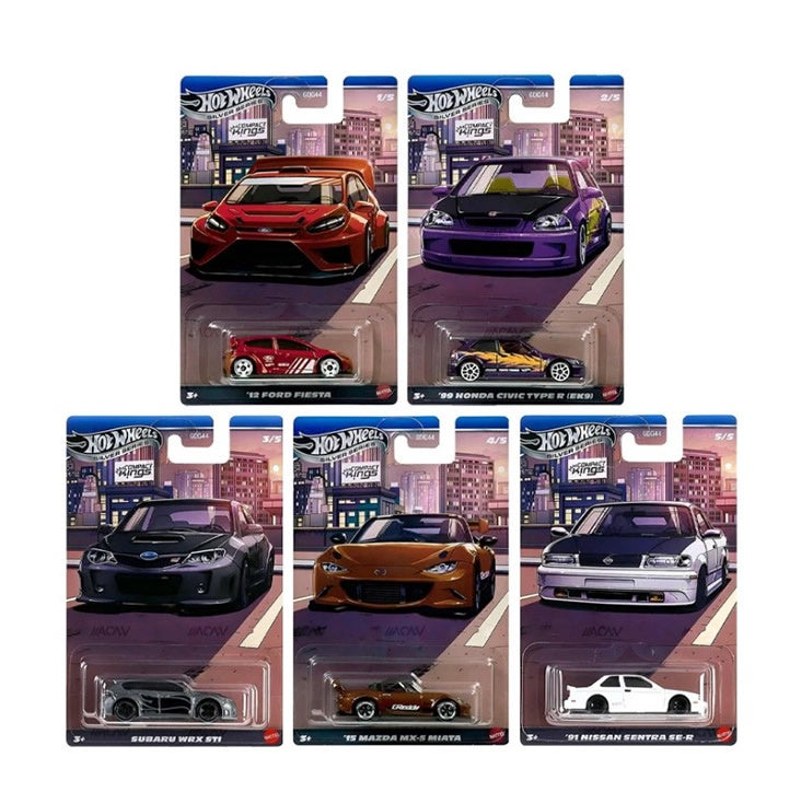 Hot Wheels Silver Series - Compact Kings (2026) - Set of 5