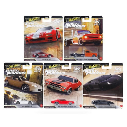 Hot Wheels Premium - Fast & Furious (2026 Mix 2) - Set of 5