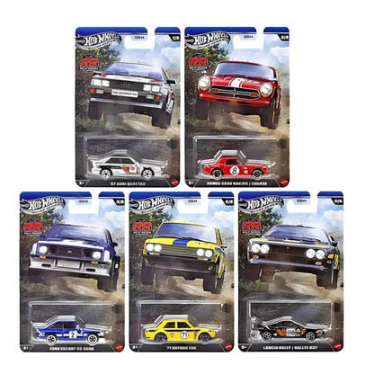 Hot Wheels Silver Series - Rally Racers Series - Set of 5