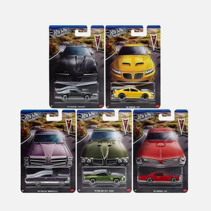 Hot Wheels Silver Series - Pontiac Centennial Celebration - Set of 5
