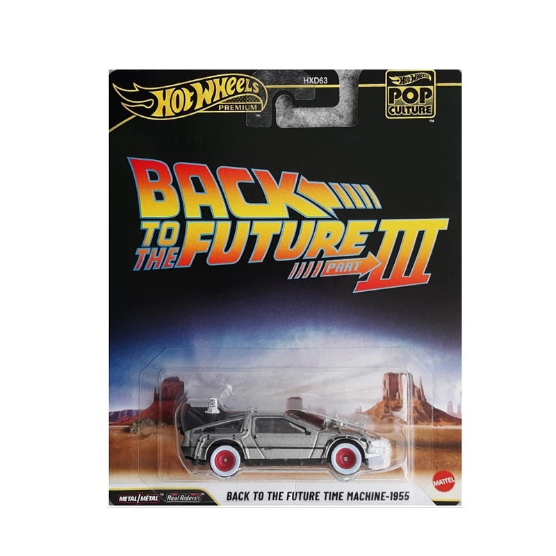 Hot Wheels Premium - Pop Culture (2026 Mix 2) - 1955 Back to the Future III Time Machine