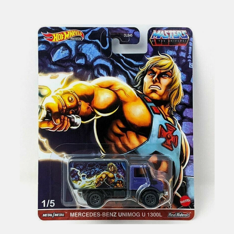 Hot Wheels Premium - Pop Culture (2021 Retro Entertainment) - Mercedes-Benz Unimog 'MOTU He-Man'