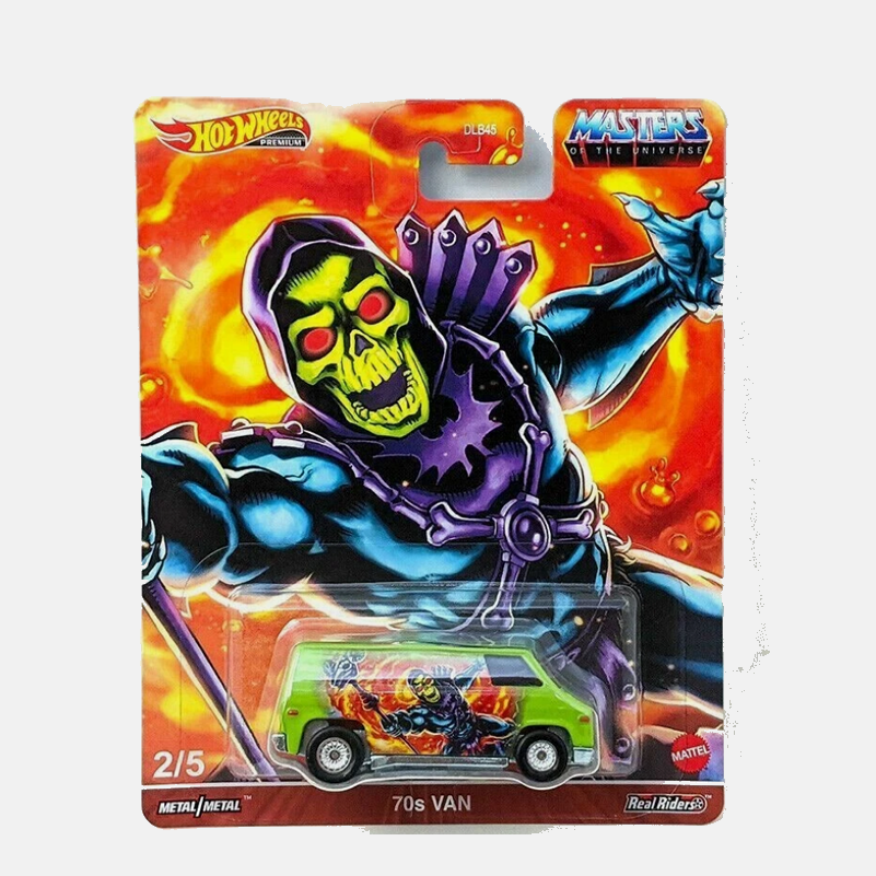 Hot Wheels Premium - Pop Culture (2021 Retro Entertainment) - 70's Van 'MOTU Skeletor'