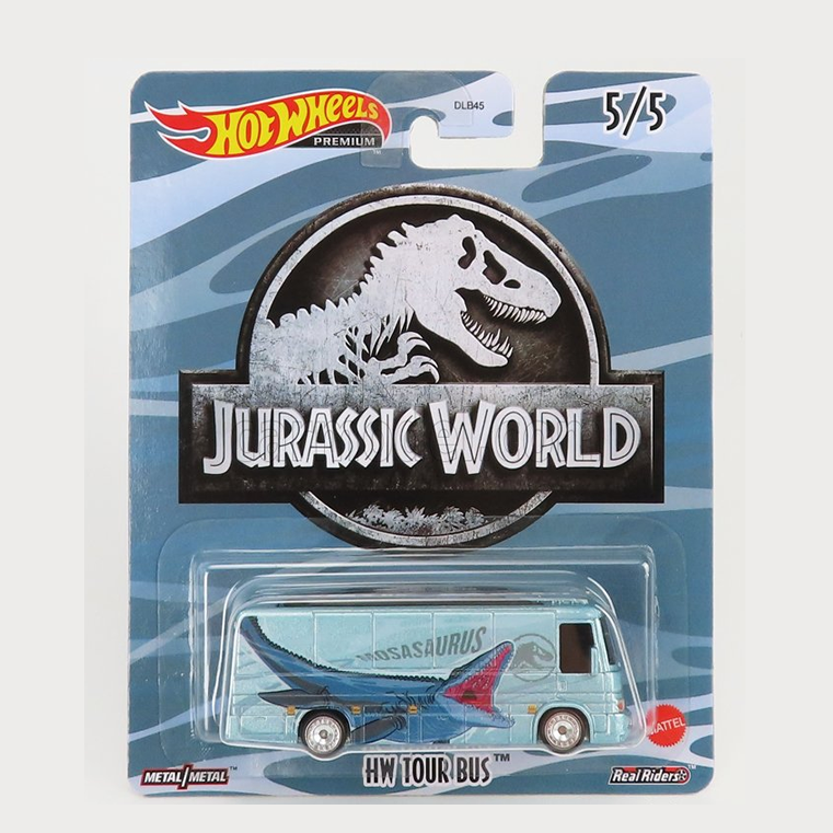 Hot Wheels Premium - Pop Culture (2022) - Jurassic World 'HW Tour Bus'