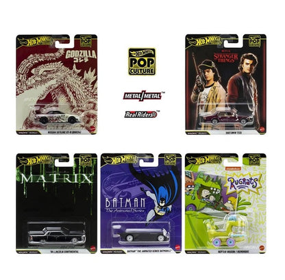 Hot Wheels Premium - Pop Culture (2026 Mix 1) - Set of 5