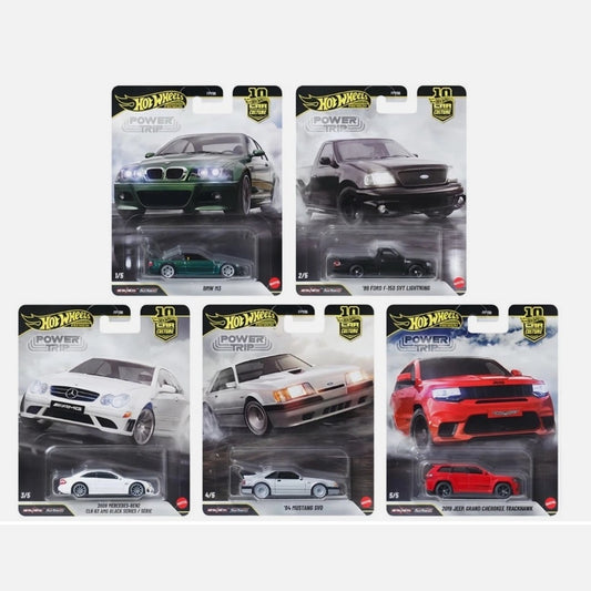 Hot Wheels Premium - Power Trip (2026) - Set of 5