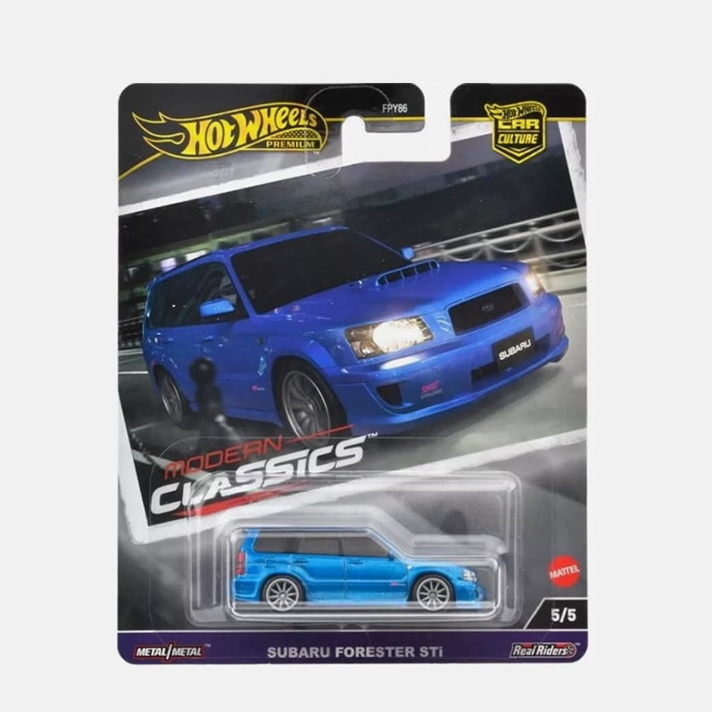 Hot Wheels Premium - Car Culture 'Modern Classics' - Subaru Forester STI (Blue)