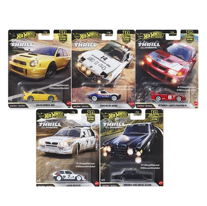 Hot Wheels Premium - Thrill Climbers - Set of 5