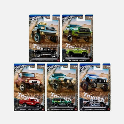 Hot Wheels Silver Series - 'Toyota' - Set of 5