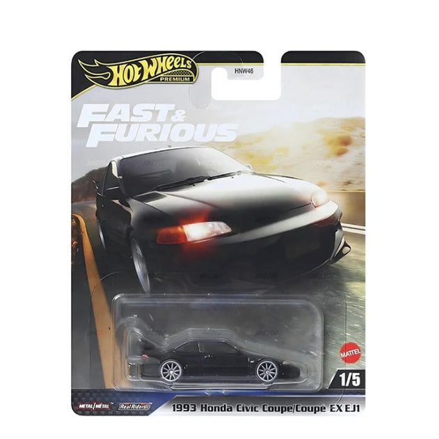 Hot Wheels Premium - Fast & Furious (2025 Mix 4) - Set of 5