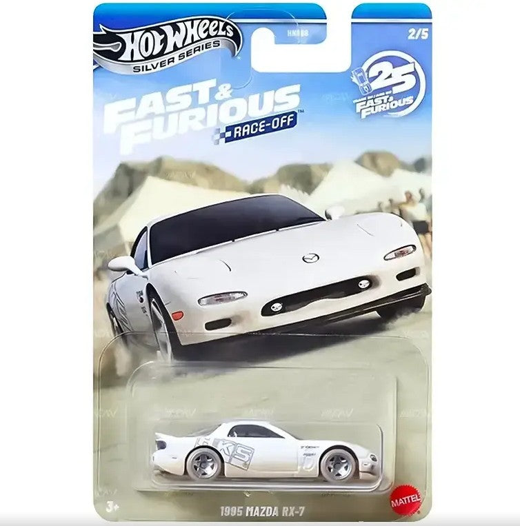 Hot Wheels Silver Series - Fast & Furious: Race-Off - 1995 Mazda RX-7