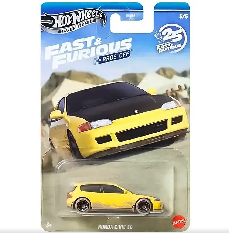 Hot Wheels Silver Series - Fast & Furious: Race-Off - Honda Civic EG