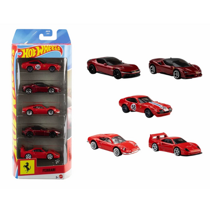 Hot Wheels - Ferrari - 5 Pack (2026)